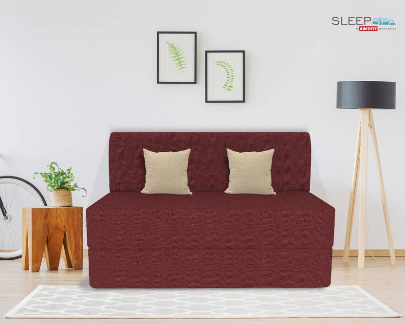 SLEEP SPA 2 Seater Double Foam Fold Out Sofa Cum Bed Price in India Buy SLEEP SPA 2 Seater