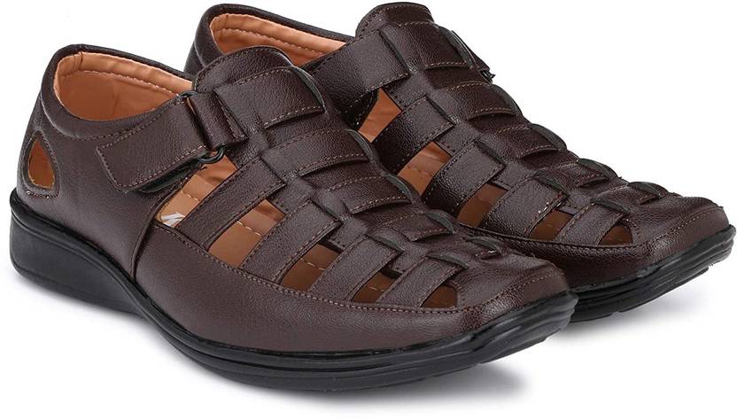 Men Brown Casual Sandal