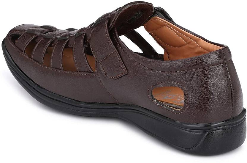 Men Brown Casual Sandal