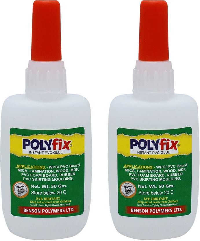 POLYFIX PVC Fixing Glue (WPC Edge banding pasting Glue) 2 pc pack