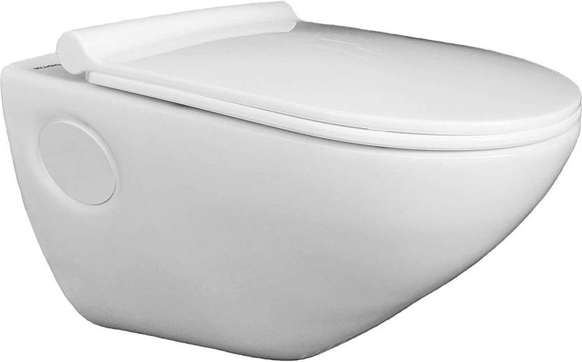 Parryware C0264 Ceramic Wall Hung Closet Western Commode Price in India