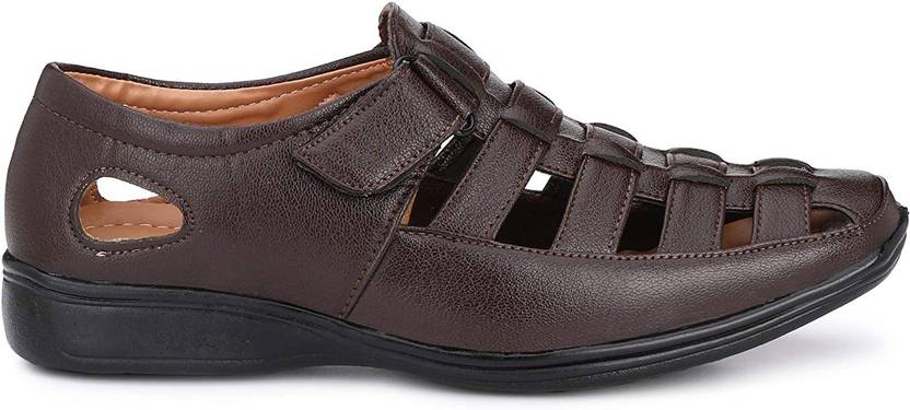 Men Brown Casual Sandal