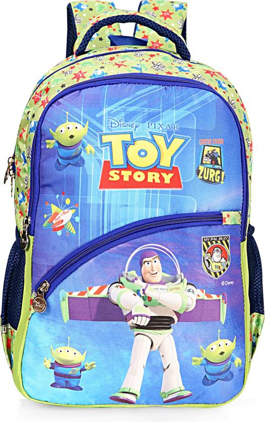 POLO CLASS Toy Story School Bag Green 25 L Backpack Multicolor Price
