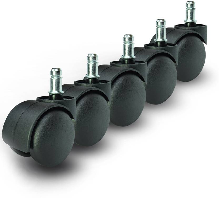 Betlex Revolving Pin Type Chair Wheel - Set of 5 Appliance Furniture Caster (Pack of5) Appliance Furniture Caster