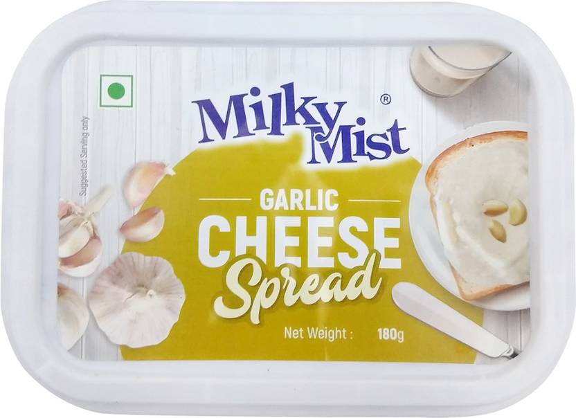 Milky Mist Garlic Vegetarian cheese Spread Price in India Buy Milky
