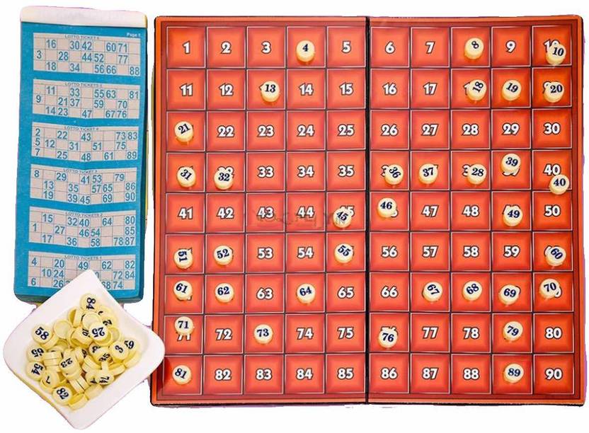 CLICKEDIA ToyTamTam Tambola Money & Assets Games Board Game ToyTam