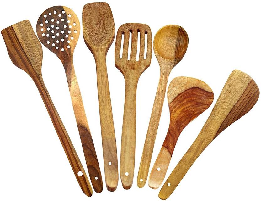 Arumart Wooden Spoons Wooden Spatula