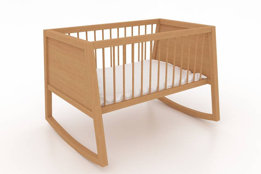 LittleBird Stork For Babies/ Natural Wood Cradle For