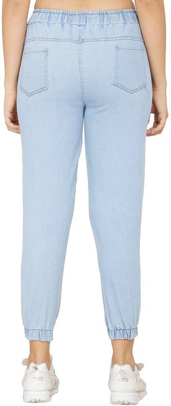 Women Regular Mid Rise Light Blue Jeans