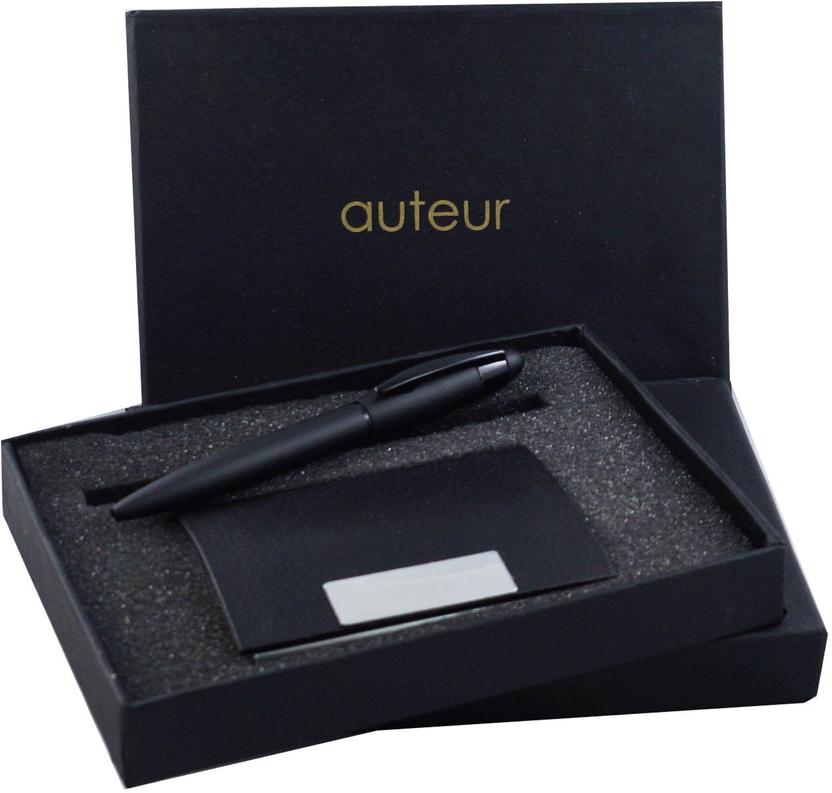 Auteur Elegant & Stylish Combo Matt Black Ball Pen
