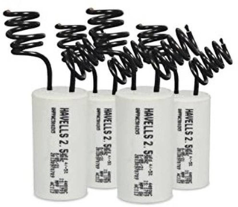 HAVELLS Havell's 2.5 mfd fan capacitor (Pack of 20) Motor Control