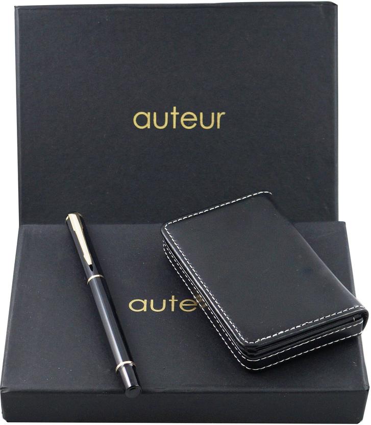 Auteur Corporate Collection Black Color Cardholder