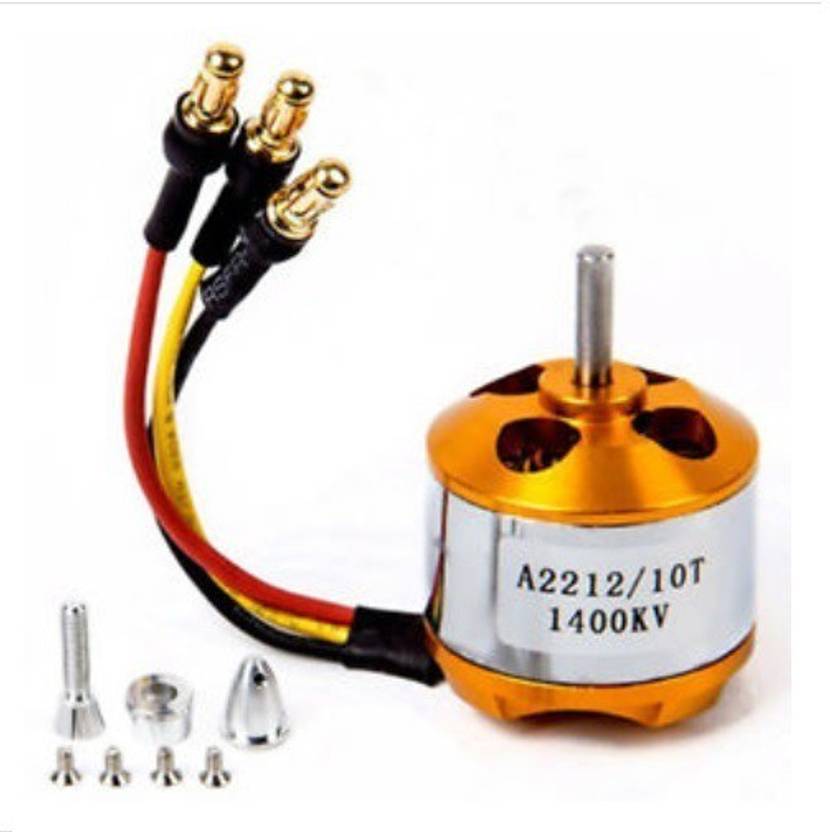 EMERGING TECHNOLOGIES A2212 10T 13T 1400KV Brushless Motor for Drone