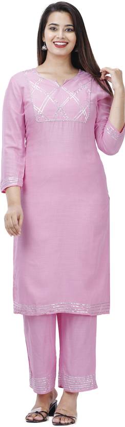 Ramiya Women Kurta Pant Set - Buy Ramiya Women Kurta Pant Set Online at ...