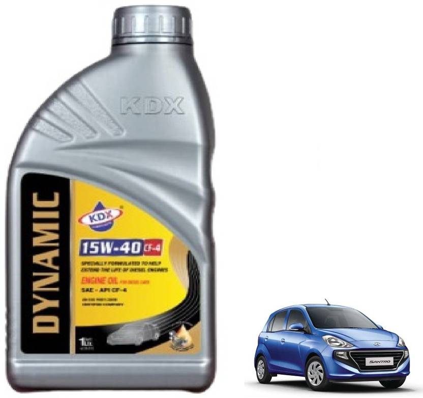KDX Engine Oil 15W40 CF4, 1 Ltr. (Hyundai Santro) Synthetic Blend