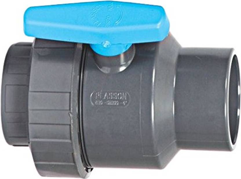 FINOLEX Plasson 110 mm PVC Ball Valve (4"), Single Union Type Ball Valves Price in India Buy