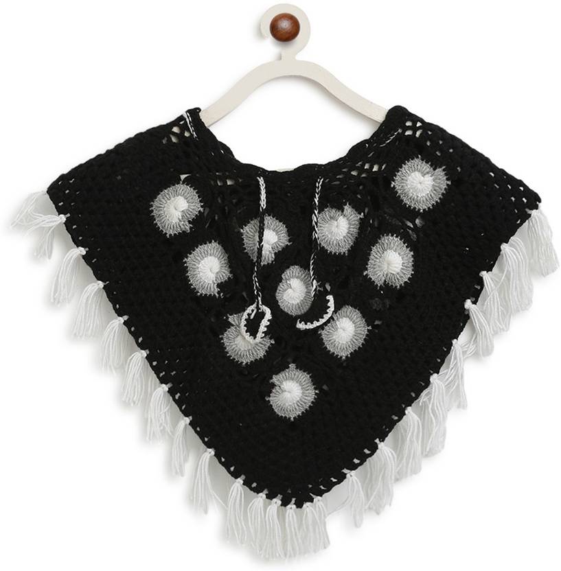 CHUTPUT Pure Wool Poncho