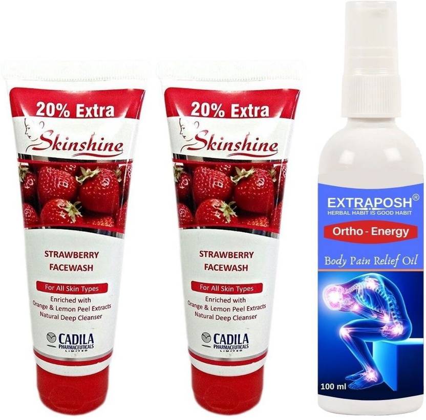 Extraposh Ortho Aid Oil + Strawberry Face Wash Price in India Buy