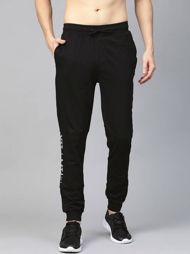 HRX by Hrithik Roshan Solid Men Black Track Pants Buy HRX by Hrithik