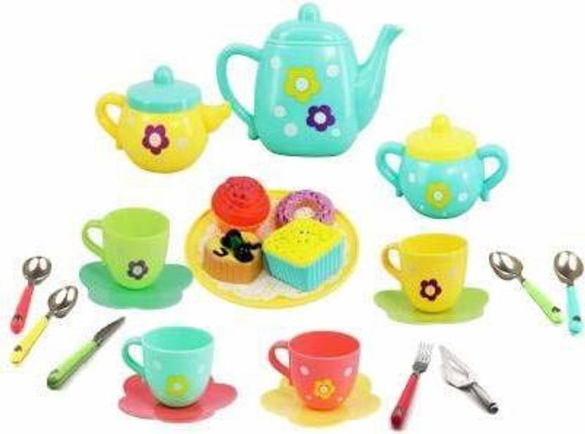 Barodian's Tea Party Role Play Kitchen Set Toy for Kids Tea Party Role Play Kitchen Set Toy