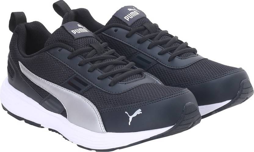 [Size 8] PUMA Draco Running Shoes For Men  (Black, Grey)
