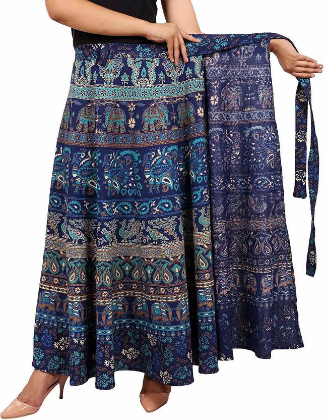 EIRSON Animal Print Women Wrap Around Multicolor Skirt Buy EIRSON