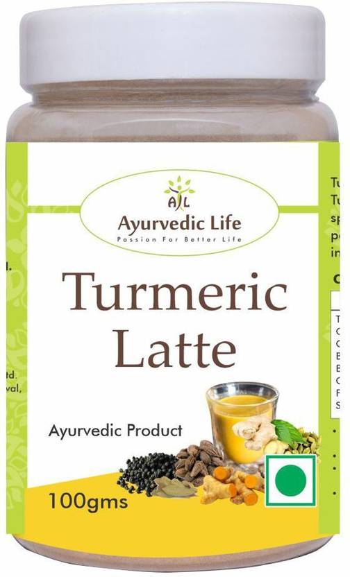Ayurvedic Life Turmeric Latte, Haldi Milk powder, Golden Turmeric Milk