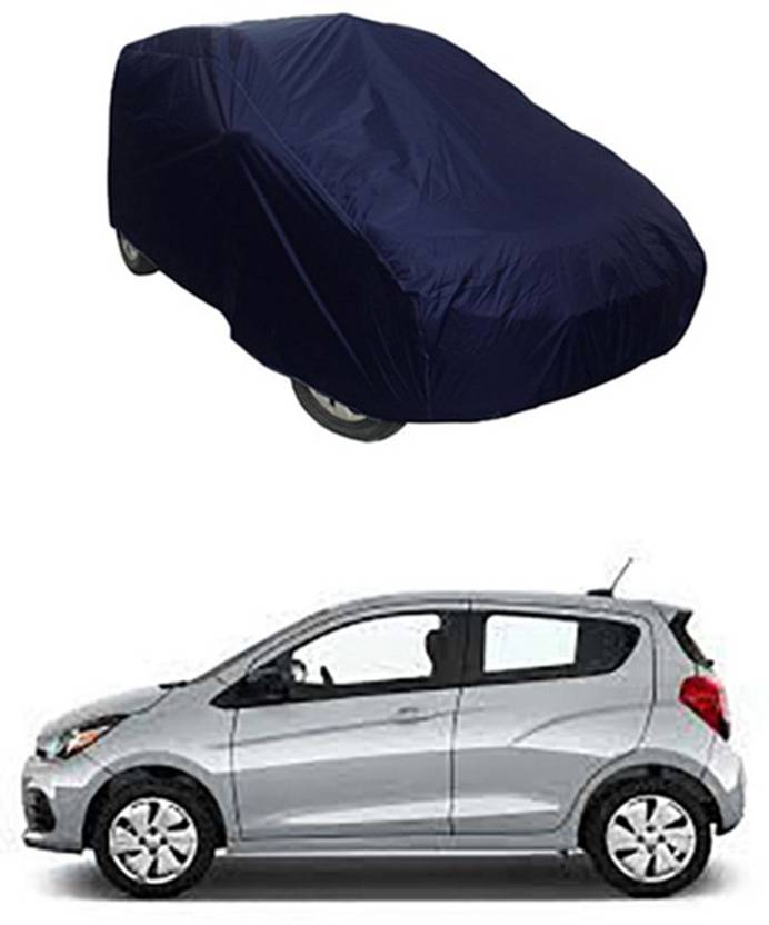 Vedika Collection Car Cover For Chevrolet Spark (Without Mirror Pockets)