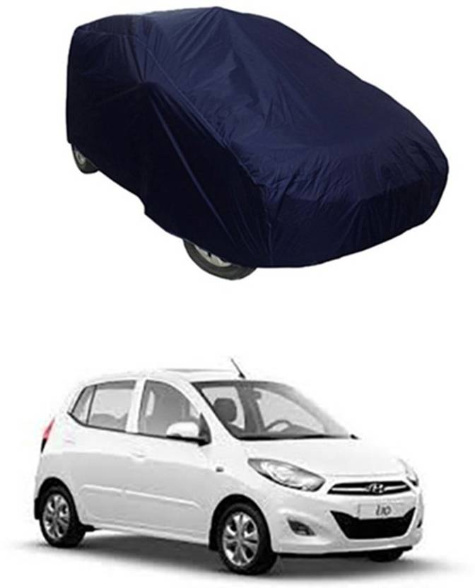 Vedika Collection Car Cover For Hyundai i10 (Without Mirror Pockets)