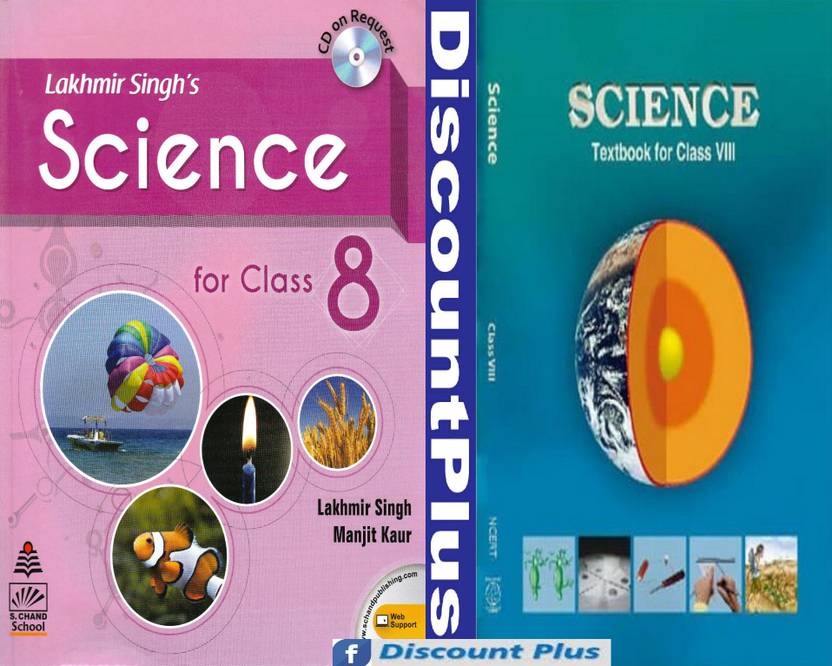 Lakhmir Singh's Science Book8 With NCERT Science Textbook For Class 8