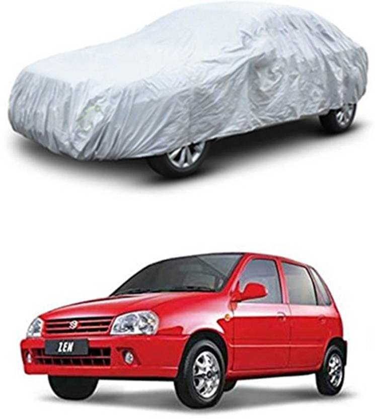 Vedika Collection Car Cover For Maruti Suzuki Zen (Without Mirror Pockets)