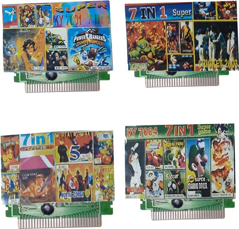 VK MART 8 Bit Tv Video Game Cassettes Games Included ADVENTURE ISLANDER