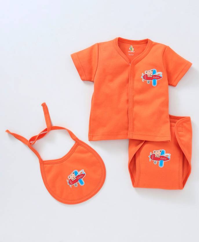 Cucumber Baby Boys & Baby Girls Casual Tshirt Bib Price in India Buy