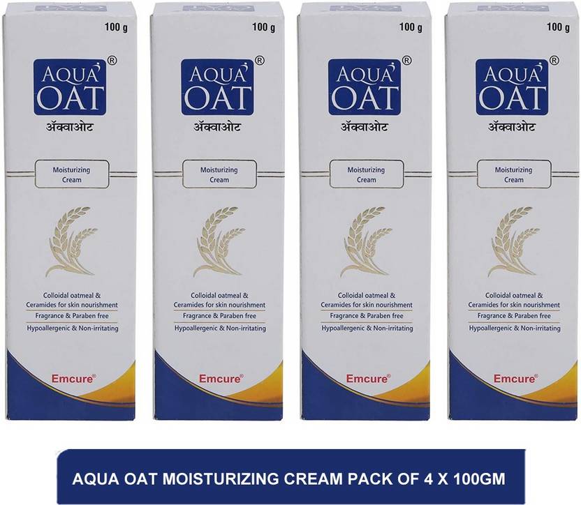 AQUA OAT moisturizing cream best face moisturizer for dry skin(pack