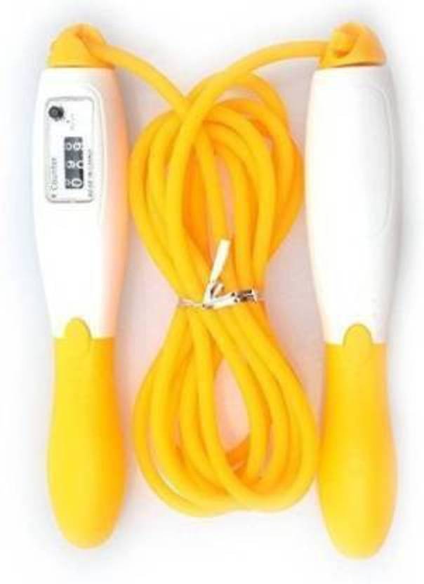 RPM Counting Skipping Rope with Counter Anti Slip Rubber Grip Freestyle Skipping Rope