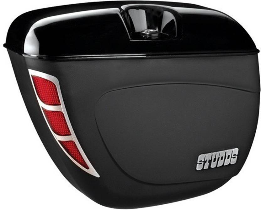 STUDDS Safari box Luggage Box Black Plastic Motorbike Saddlebag Price ...