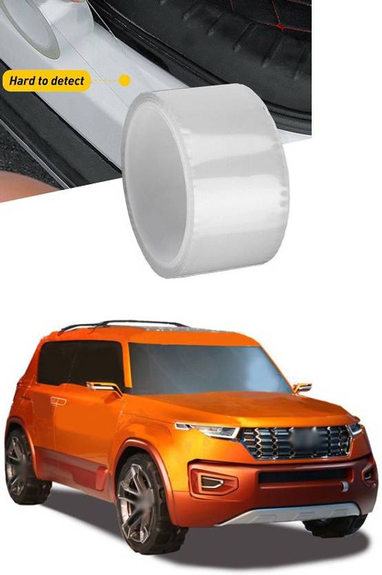 PRTEK Universal Car Door Sill Scuff Guard, Pedal Protect, Anti