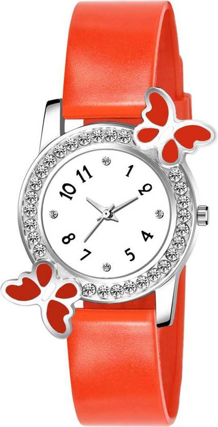 NEWMODIFIED NEW DIMOND BUTERFLYE Analog Watch  - For Women