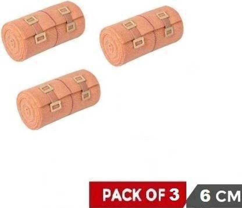 GENIX Premium Cotton Crepe Bandage For Wrist, Arm, Shoulder, Ankle