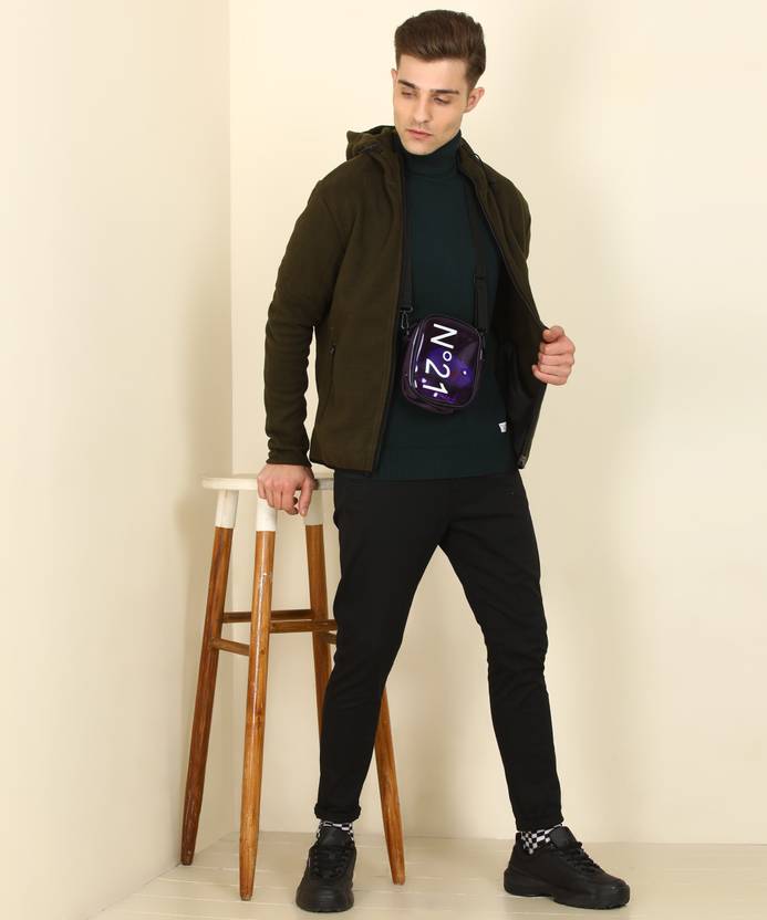 Sizes S L XL XXL FLYING MACHINE Men Solid Casual Jacket at