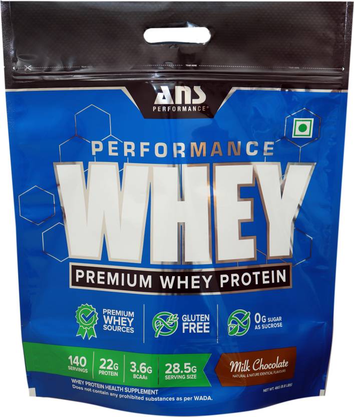ANS PERFORMANCE Premium whey protein 4lb Whey Protein Price in India