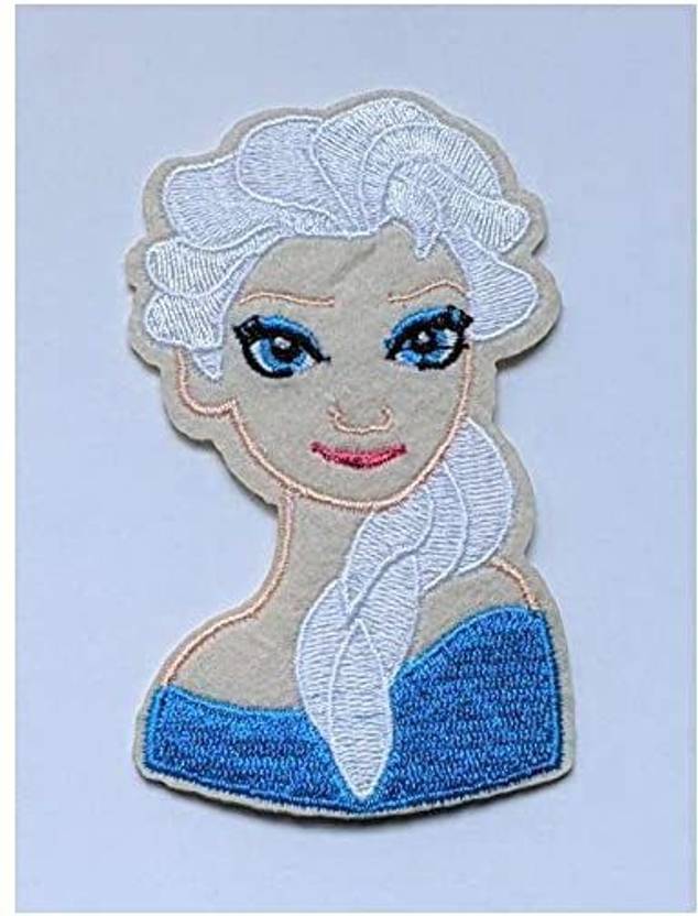 Embroidered Patch Frozen Queen Elsa Iron On/Sew On Frozen Queen Elsa
