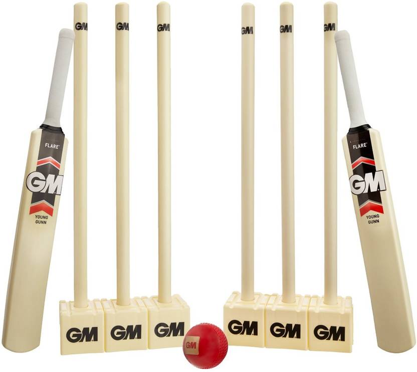GM Flare Two Bat Plastic Set Cricket Kit Buy GM Flare Two Bat Plastic