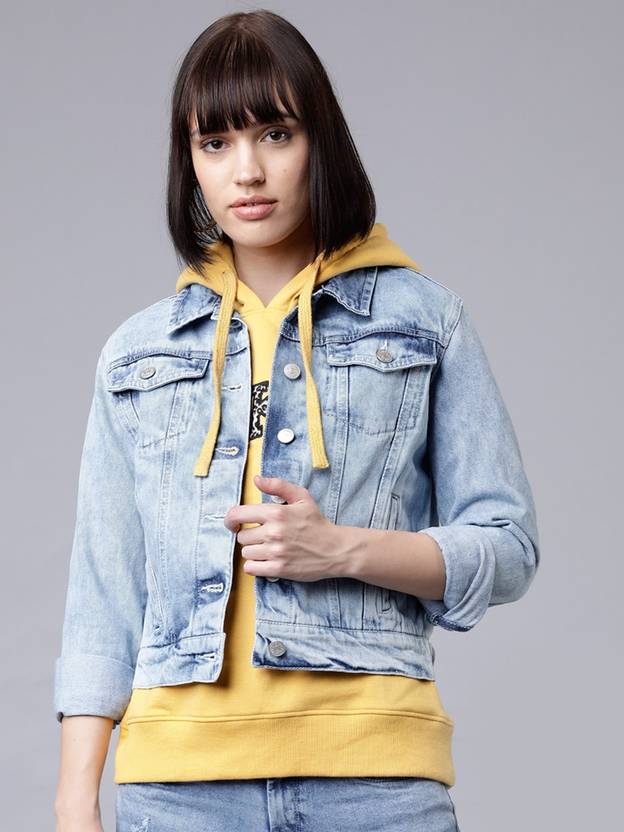 Tokyo Talkies Women Solid Jacket