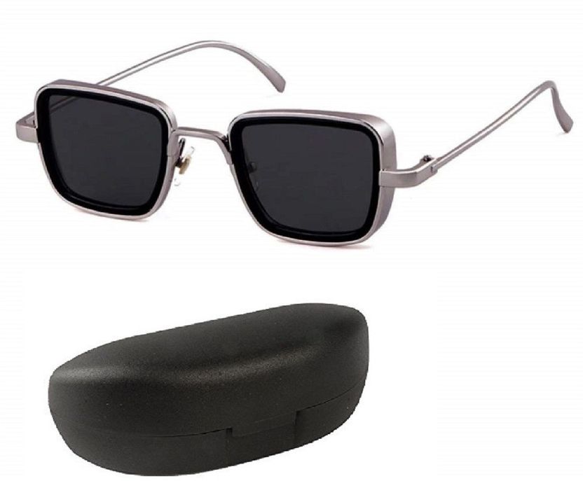 tikna UV Protection Retro Square Sunglasses - Image 3