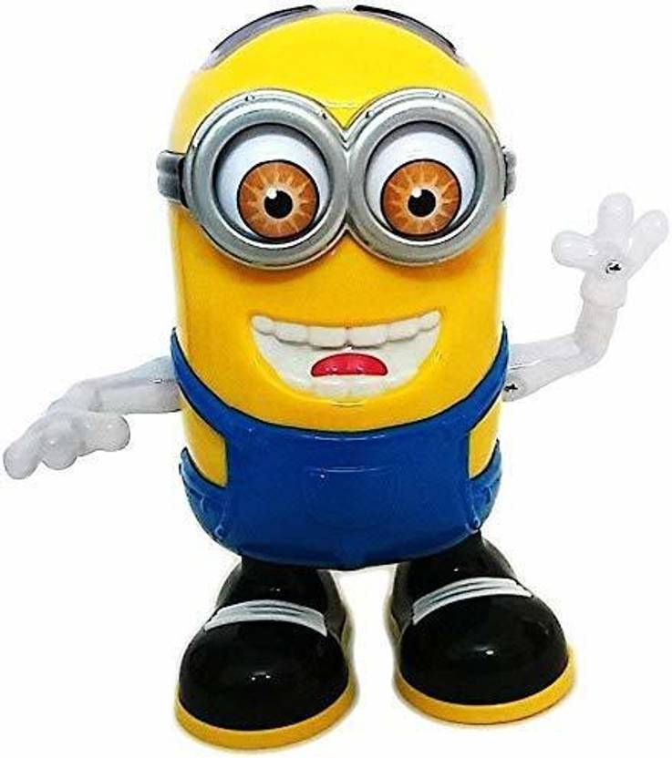Haulsale Minion Dancing With Music Flashing Lights Action For Kids