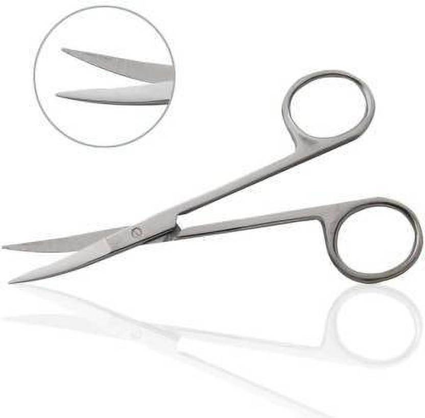 KISC Umbilical Cord Scissors Surgical Instrument 5 inch (12 cm ,1 Pcs) Straight Operating