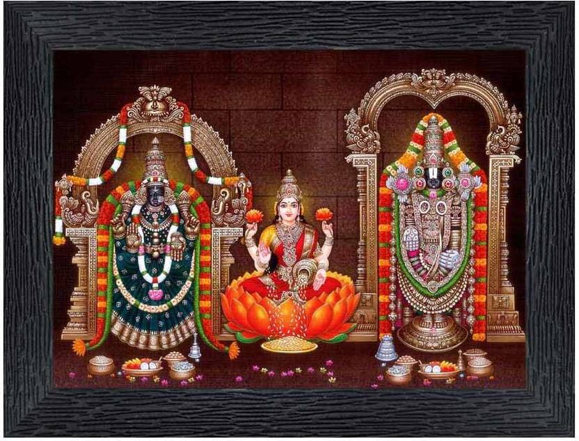 Poster N Frames Tirupati Balaji Lord Venkateswara Religious Frame