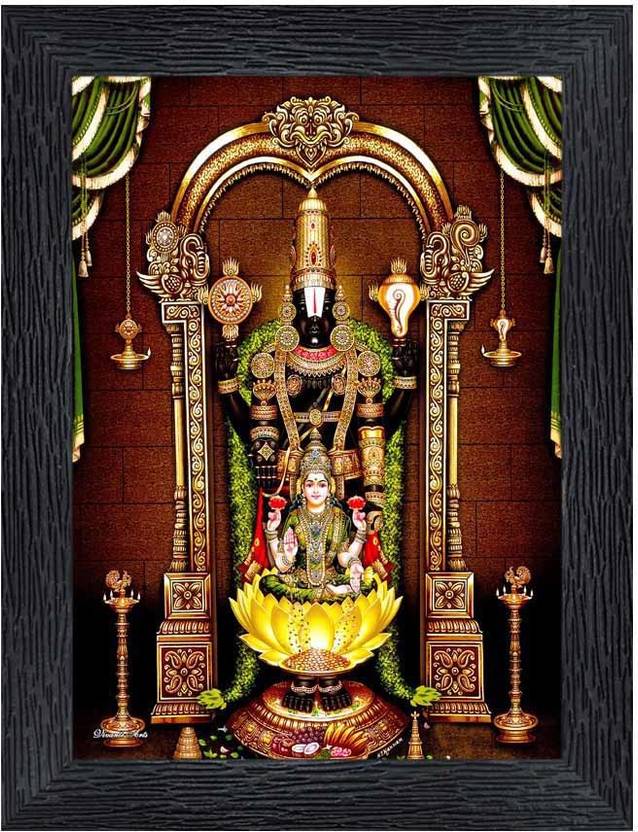Poster N Frames Tirupati Balaji Lord Venkateswara Religious Frame