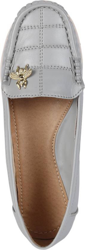 Ballet Flats For Women's Bellies For Women  (Grey)